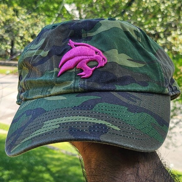 47 Brands Women Hat Green Camo fledge Print Sport Cap Adjustable - Picture 1 of 12